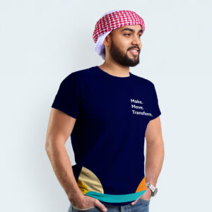 RTA T-Shirt | Premium 40s PC Interlock Fabric with Bio-Wash Silicon Finish | Unisex Casual Wear